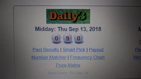 Smart Pick Pick 3 .
